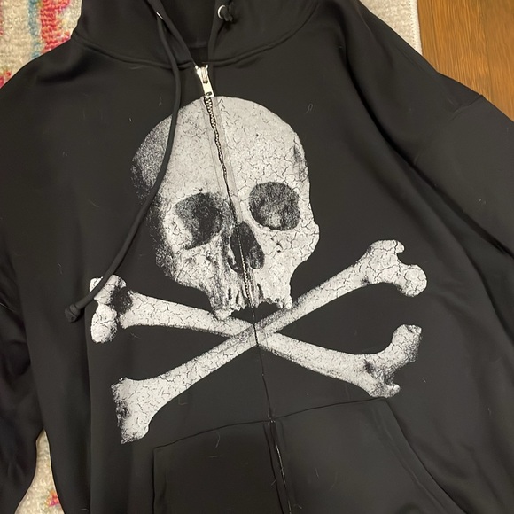 Dolls Kill oversized jacket with skull - Picture 2 of 5